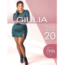Caja 6 Panty fantasía extra grande POSITIVE AMALIA 20den GIULIA