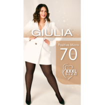 Caja 6 Panty extra grande POSITIVE MICRO 70den GIULIA