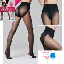 Caja 6 Panty push up 20den 90771906 POMPEA