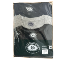 Pack 3 camisetas cuello pico GIT