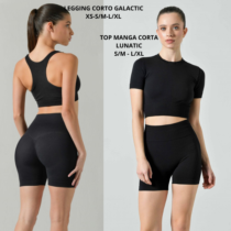 Top manga corta deporte Lunatic MYBMOOM