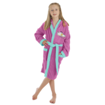 Albornoz niña con capucha 400gr (10-14 años) estampado SNEAKER Secaneta