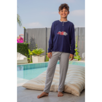 Pijama niño entretiempo estampado 253007 Muslher
