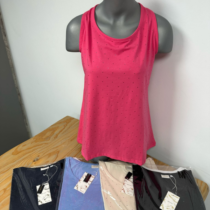 Camiseta tirantes mujer con brillito H1130