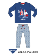 Pijama largo verano niño 253000 PRIVATA