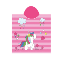 Poncho playa ARCOIRIS 6549 microfibra YUMA