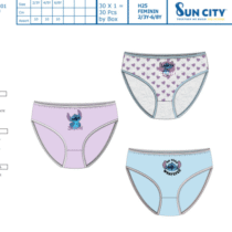 Caja 3 braguitas LILO&STITCH 55645 SUNCITY