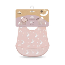 Babero impermeable de silicona estampado Ref.SI021 Interbaby