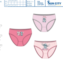 Caja 3 braguitas LILO&STITCH 80071 SUNCITY