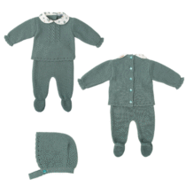 Conjunto Polaina + Capota punto bebé 50801 BABIDU