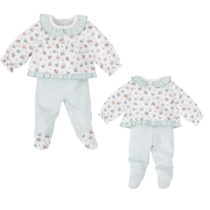 Conjunto polaina bebé niña 51124 BABIDU