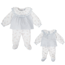 Conjunto polaina bebé niña 51127 BABIDU