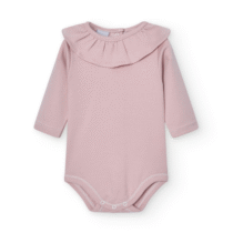 Body cuello volante manga larga 1117 BABIDU