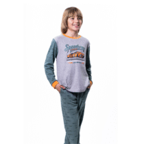 Pijama infantil NIÑO algodón (8-16 años) Ref.25361 Kinanit