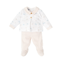 Conjunto polaina bebé niño 50125 BABIDU