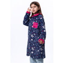 Bata infantil NIÑA algodón Ref.258134 Kinanit