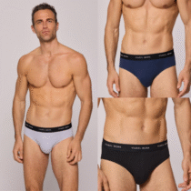 Pack 3 Slip hombre básicos 20159 Ysabel Mora