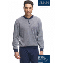 Pijama hombre invierno 7833 ASMAN
