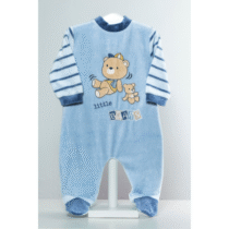 PELELE recién nacido terciopelo NIÑO (3-24m) 2504A2 KINANIT