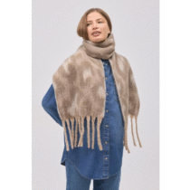Bufanda estampado animal print 70693 YSABEL MORA