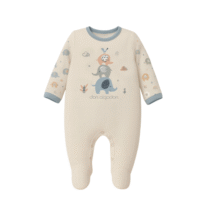 Pelele bebé NIÑO manga larga DA25W002 DON ALGODON