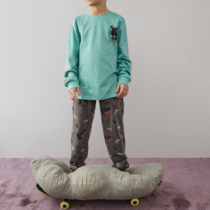Pijama infantil niño algodón (8-16 años) 25208002 TOBOGAN