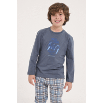 Pijama niño infantil interlock DA25W202 Don Algodón