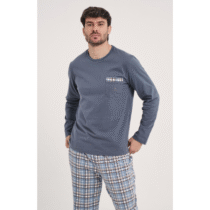 Pijama hombre interlock DA25W302 Don Algodón