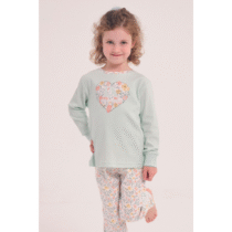 Pijama niña infantil interlock DA25W104 Don Algodón