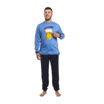 Pijama hombre invierno estampado 83919