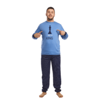 Pijama hombre invierno estampado 83926