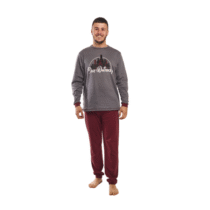 Pijama hombre invierno estampado 83925