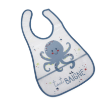 Babero infantil con dibujitos 29x45cm 11025 Gamberritos