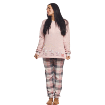 Pijama mujer invierno estampado 83812