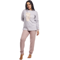 Pijama mujer invierno estampado 83823