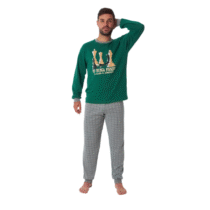 Pijama invierno hombre 70009 Dormen 100% algodón