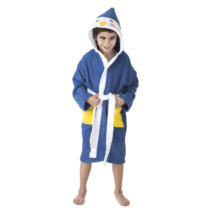 Albornoz niño con capucha 400gr (2-8 años) PINGUIN Secaneta