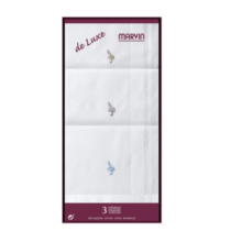 Estuche 6 pañuelos caballero letra J 34952