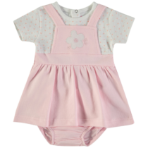 Conjunto 2 piezas niña (vestido+braga) 160053 BABYBOL