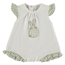 Pelele niña manga corta 160031 BABYBOL