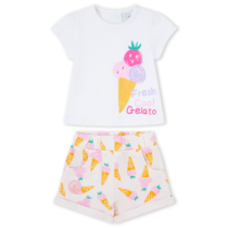 Conjunto corto 2 piezas niña 10879 YATSI