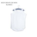 BODY DIENTE DE RATA BLANCO