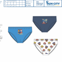 Caja 3 slips PAW PATROL 80056 SUNCITY