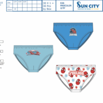 Caja 3 slips SPIDERMAN 80048 SUNCITY