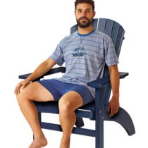 Pijama verano hombre 8001 Dormen (M a 5XL)