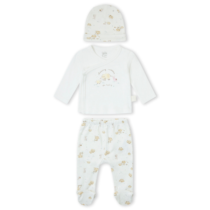Conjunto 3 piezas recién nacido UNISEX 10001 YATSI