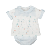 Conjunto ranita bebé niño 40221 BABIDU