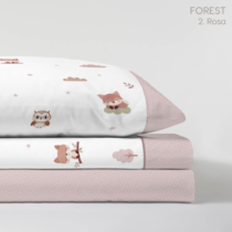 Juego sábanas cama infantil FOREST KABELY