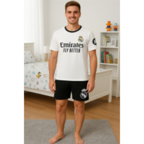 Pijama verano algodón hombre REAL MADRID 1723 New Import