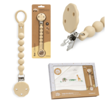 Juego sábanas CUNA estampado + Broche 03346 INTERBABY